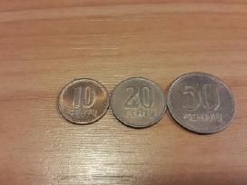 1991 m.10,20,50 centų