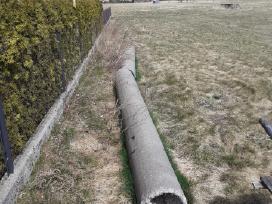 Betoninės pralaidos 5-6 metrų 40-45 cm skylė.50€.