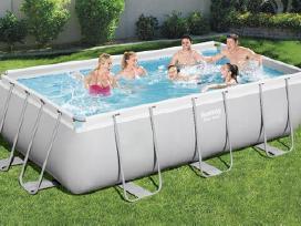 Baseinas Bestway Power Steel 404х201х100 cm su fil