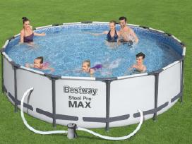 Karkasinis basebestway Steel Pro Max Set 366х100cm
