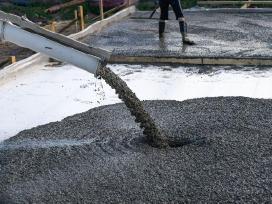 Betonas, betono siurblys, betonvežė