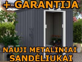 Metaliniai Sandėliukai Pastatomi