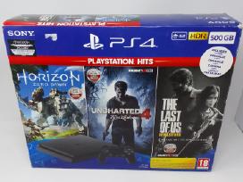 Playstation 4 konsolės su Garantija, ir priedai