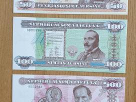 Suvenyriniai banknotai auksinai litai