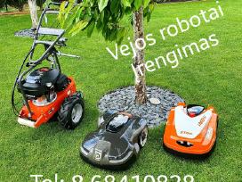 Vejos robotų instaliavimas pardavimas remontas