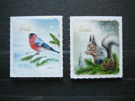 Kaledos Voveres Pauksciai Estija 2021 Mnh es1007s
