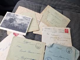 Seni karo laiku laiskai atvirutes