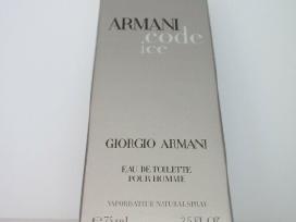 Kolekciniai Armani Ice Code nebegaminami nuo 2016