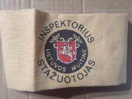 Lietuvos muitinės inspektoriaus stažuotojo raištis