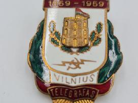 Zenkliukas 1859-1959 Vilnius Telegrafas