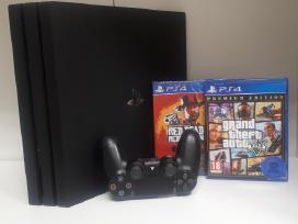 Ps 4 pro + Gta V / Rdr2 su garantija