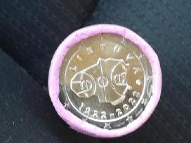 Lietuvos krepšinio 100-mečiui 2€ monetų ritinėlis