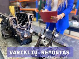 Sunkiosios technikos varikliai ir remontas