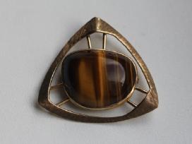 9ct Sage-pakabukas su akmeniu kates akim