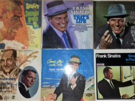 Plokštelės, originalai, Sinatra, Holiday ir kt.
