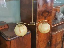 Labai retas 1930-1940 Art Deco šviestuvas