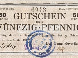 Ieskau Klaipedos, Silutes, Rusnes banknotu