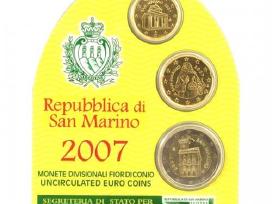 San Marinas 2007 Mini rinkinys su reta 10 centų