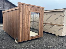 Akcija! Pirtis sauna 5x2.5 su termo mediena