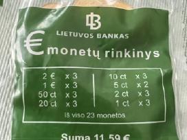 Lietuvos banko 2015-01-01 išleistų eurų rinkinys