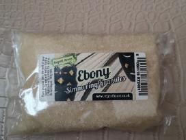 Ebony kvapniosios granulės deginimui