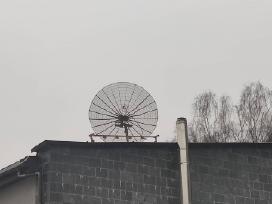 Paraboline antena su modemu Mikrotik Ldf internetu