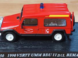 1:50 Gaisrininkų džipas,modelis gamintas 2004m.