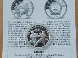 Kinija 1994m. 10 yuan Boksas (sidabras)