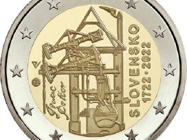2022 Slovakija 2 eurų monetos Unc