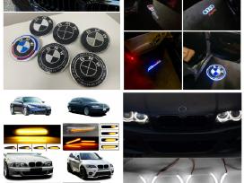 Bmw ženkliukai, Audi S-line , LED / xenon , dalys.