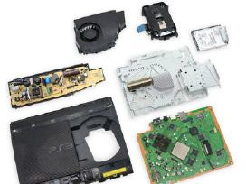 Sony Playstation 3 Super Slim konsolių dalys