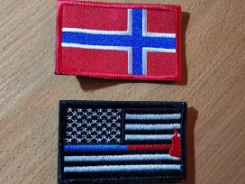 Parduodu Norvegijos ir Usa vėliavukus