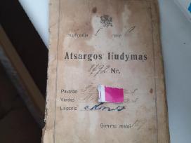 Atsargos liudijimas