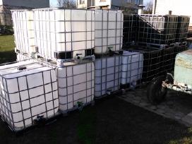 Ibc 1000l-600l konteineriai, talpos ir kita tara