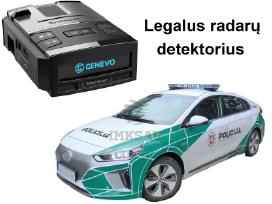 Radarų detektorius Genevo Max Trikojis