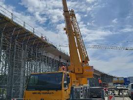 Liebherr LTM1045, statybos transporto nuoma