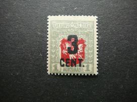 Lietuva 1922 3cnt/1 A Mlh lit154s