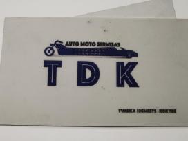 Motociklų ir automobilių mechanikas Tdk Servisas