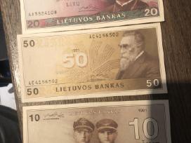 Brangiai perku 1991, 1993 m. lietuviskus litus