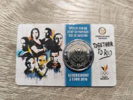 2 eurai - Belgija 2016 Unc