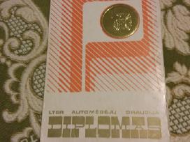 Ltsr Automėgėjų Draugija Diplomas 1987m.