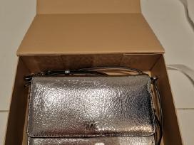 Michael Kors delninė-piniginė, sidabro spalvos, bl