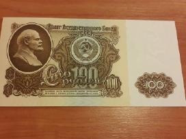 100 rublių 1961 m.unc