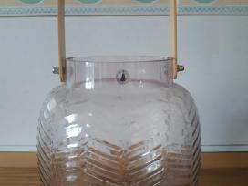 Švediška stiklinė žvakidė