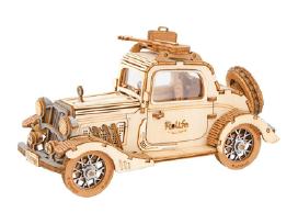 Robotime 3D medinis konstruktorius Vintažinis auto