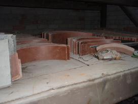 Traktorinės priekabos dalys
