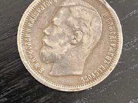 Caro Nikolajaus 50kop.1907m.