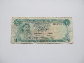 1 doleris , Bahamai , 1968