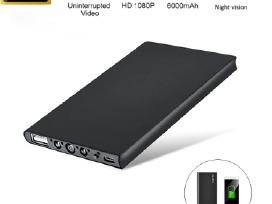 Nešiojama baterija (powerbank) su slapta kamera