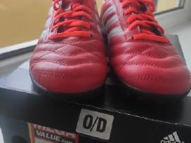 New leather football boots